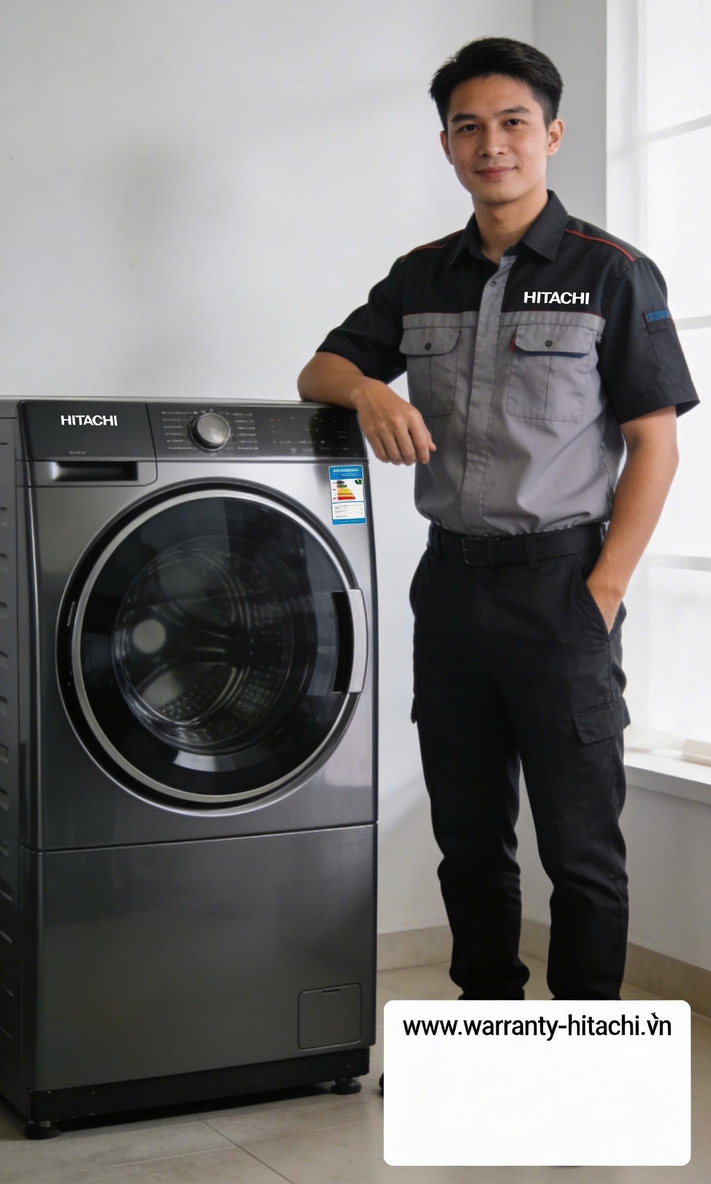 Kỹ thuật Hitachi được đào tạo chuyên nghiệp