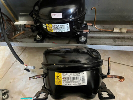 Thay lốc máy nén tủ lạnh Hitachi tại Hà Nội Thay lốc máy nén tủ lạnh Hitachi tại Hà Nội