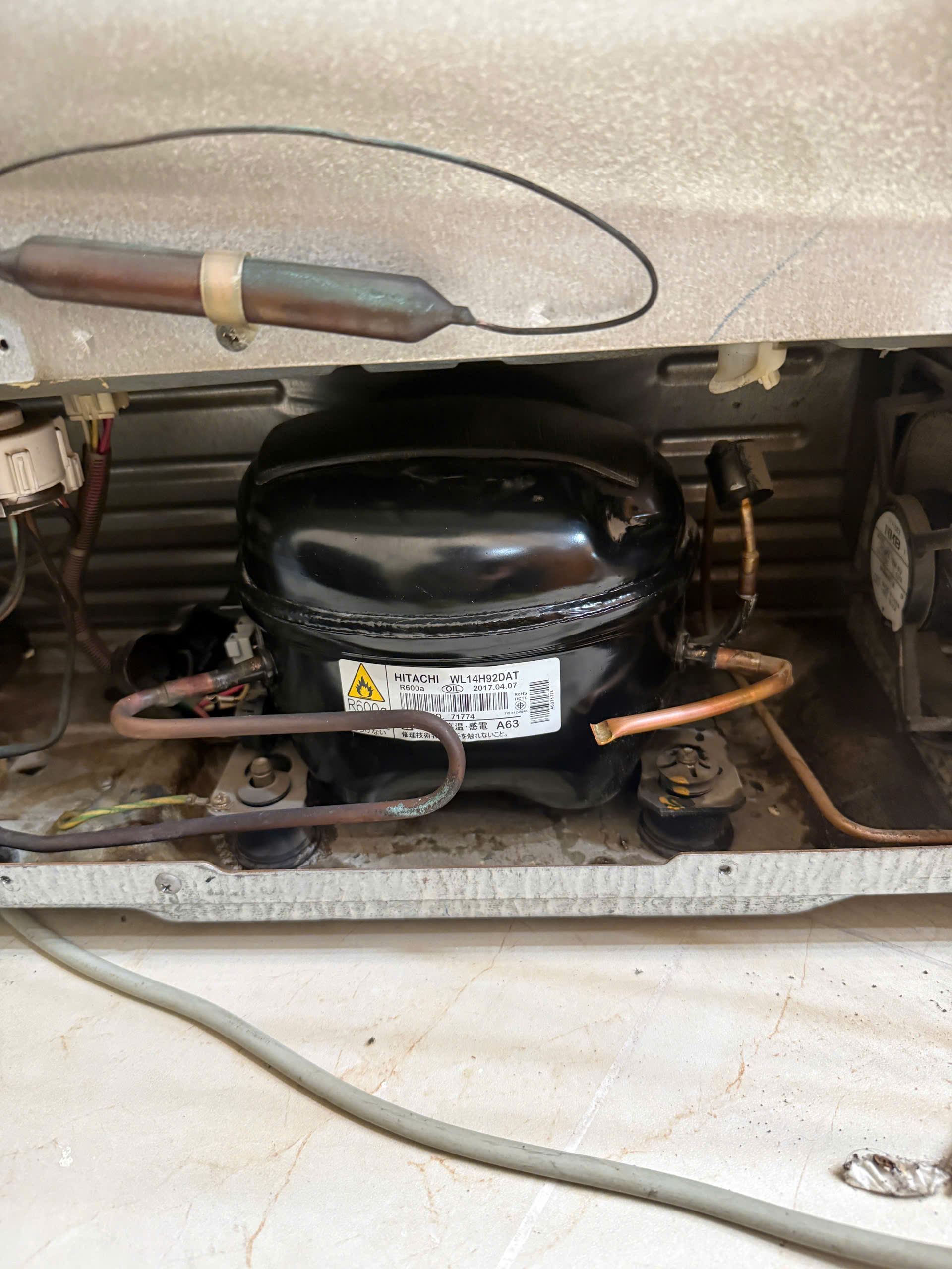 Thay lốc máy nén tủ lạnh Hitachi tại Hải Phòng uy tín Thay lốc máy nén tủ lạnh Hitachi tại Hải Phòng uy tín
