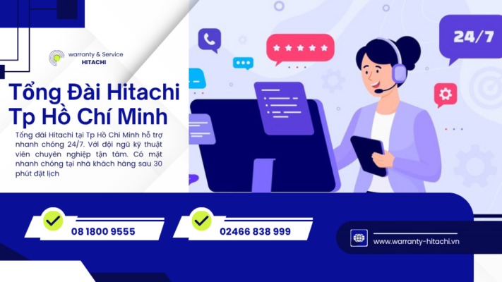 Tổng đài Hitachi chính hãng Tp Hồ Chí Minh