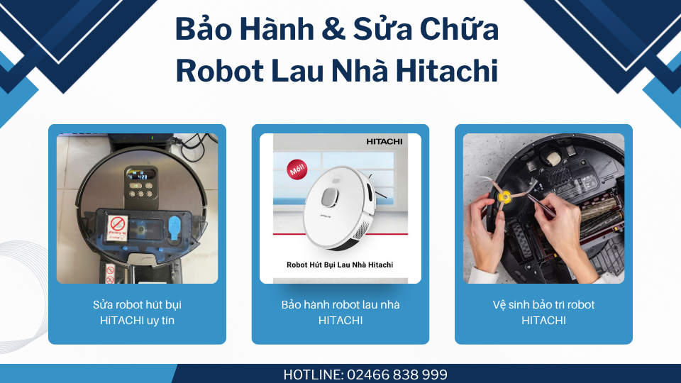 Dịch vụ bảo hành sửa chữa robot Hitachi