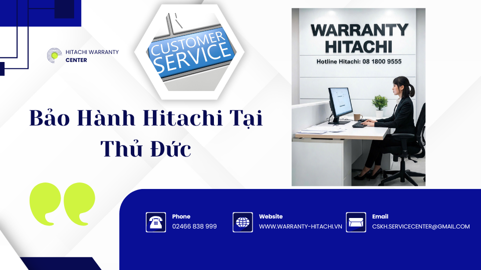 Trung tâm bảo hành tủ lạnh Hitachi Thủ Đức