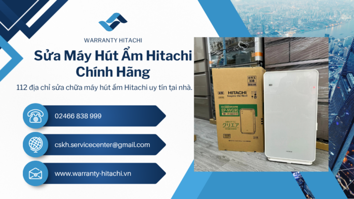 Trung tâm sửa chữa máy hút ẩm Hitachi tại nhà