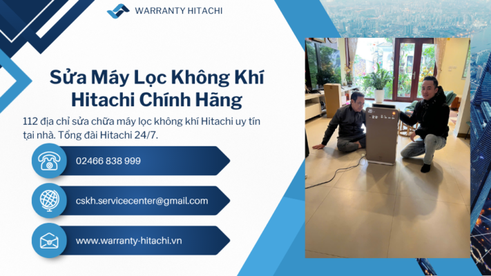 Trung tâm sửa chữa máy lọc không khí Hitachi