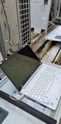 Tes lỗi điều hòa Hitachi hệ thống âm trần bằng phần mềm Tes lỗi điều hòa Hitachi hệ thống âm trần bằng phần mềm